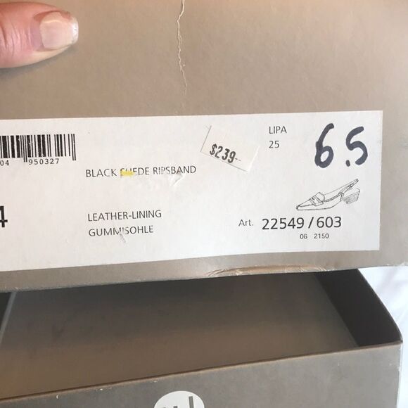 Peter Kaiser slingback suede, leather shoe… - Picture 7 of 7